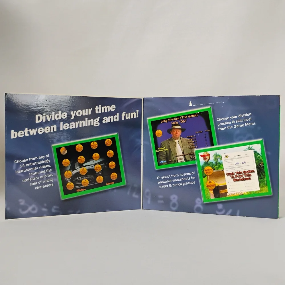 Snap! Division Educational Math Homeschool Learning Video Game Ages 7-10 PC Mac